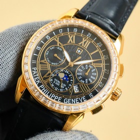 Patek Philippe впечатляет своим появлением. Диаметр циферблата 42
