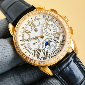 Patek Philippe впечатляет своим появлением. Диаметр циферблата 42