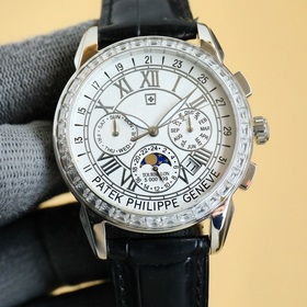 Patek Philippe впечатляет своим появлением. Диаметр циферблата 42