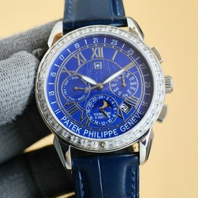 Patek Philippe впечатляет своим появлением. Диаметр циферблата 42