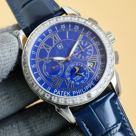 Patek Philippe впечатляет своим появлением. Диаметр циферблата 42