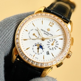 Patek Philippe впечатляет своим появлением. Диаметр циферблата 42