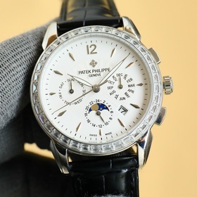 Patek Philippe впечатляет своим появлением. Диаметр циферблата 42