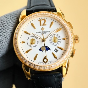 Patek Philippe впечатляет своим появлением. Диаметр циферблата 42
