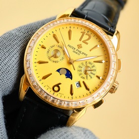 Patek Philippe впечатляет своим появлением. Диаметр циферблата 42