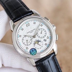 Patek Philippe впечатляет своим появлением. Диаметр циферблата 42