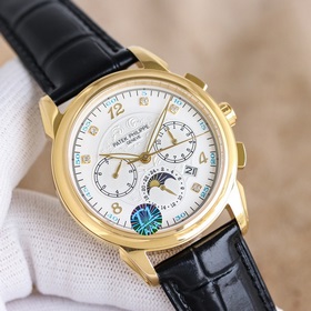 Patek Philippe впечатляет своим появлением. Диаметр циферблата 42