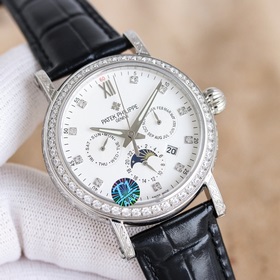 Patek Philippe впечатляет своим появлением. Диаметр циферблата 42