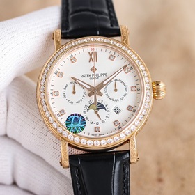Patek Philippe впечатляет своим появлением. Диаметр циферблата 42