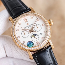 Patek Philippe впечатляет своим появлением. Диаметр циферблата 42