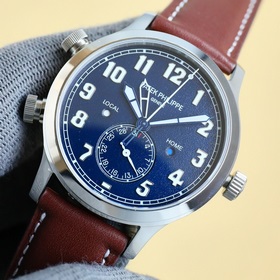 PP Patek Philippe с функцией двух часовых поясов, ref. 5524, сери