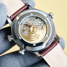 PP Patek Philippe с функцией двух часовых поясов, ref. 5524, сери