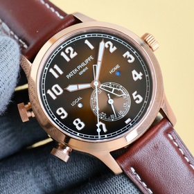 PP Patek Philippe с функцией двух часовых поясов ref.5524. Впечат