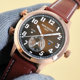 PP Patek Philippe с функцией двух часовых поясов ref.5524. Впечат