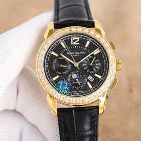 Patek Philippe впечатляет своим появлением. Диаметр циферблата 42