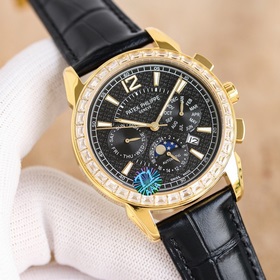 Patek Philippe впечатляет своим появлением. Диаметр циферблата 42