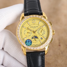 Patek Philippe впечатляет своим появлением. Диаметр циферблата 42