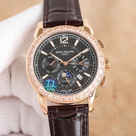 Patek Philippe впечатляет своим появлением. Диаметр циферблата 42