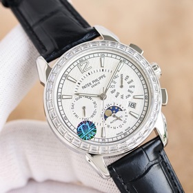 Patek Philippe впечатляет своим появлением. Диаметр циферблата 42