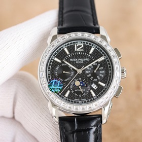 Patek Philippe впечатляет своим появлением. Диаметр циферблата 42