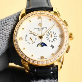 Patek Philippe впечатляет своим появлением. Диаметр циферблата 42