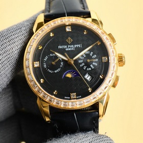 Patek Philippe впечатляет своим появлением. Диаметр циферблата 42
