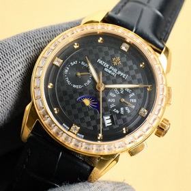 Patek Philippe впечатляет своим появлением. Диаметр циферблата 42