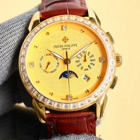 Patek Philippe впечатляет своим появлением. Диаметр циферблата 42