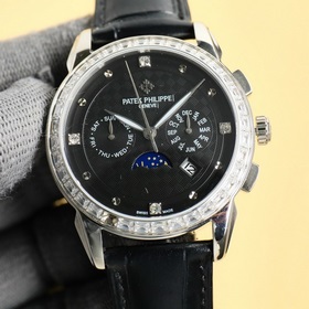 Patek Philippe впечатляет своим появлением. Диаметр циферблата 42