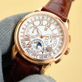 Patek Philippe впечатляет своим появлением. Диаметр циферблата 42