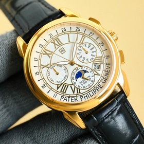 Patek Philippe впечатляет своим появлением. Диаметр циферблата 42