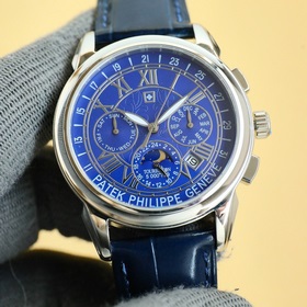 Patek Philippe впечатляет своим появлением. Диаметр циферблата 42