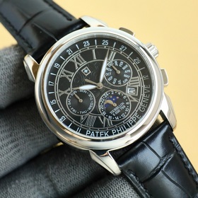 Patek Philippe впечатляет своим появлением. Диаметр циферблата 42