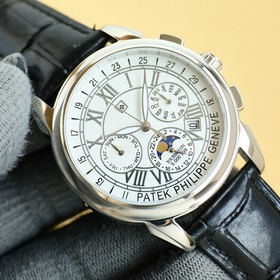 Patek Philippe впечатляет своим появлением. Диаметр циферблата 42