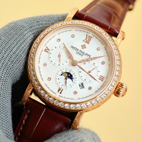 Patek Philippe впечатляет своим появлением. Диаметр циферблата 42