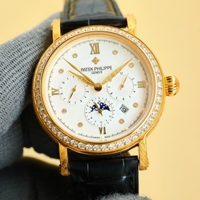 Patek Philippe впечатляет своим появлением. Диаметр циферблата 42