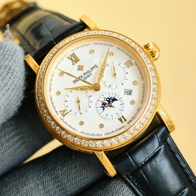 Patek Philippe впечатляет своим появлением. Диаметр циферблата 42