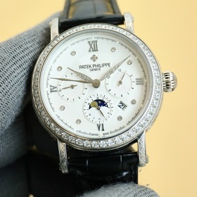 Patek Philippe впечатляет своим появлением. Диаметр циферблата 42
