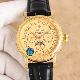 Patek Philippe впечатляет своим появлением. Диаметр циферблата 42