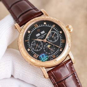 Patek Philippe впечатляет своим появлением. Диаметр циферблата 42