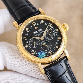 Patek Philippe впечатляет своим появлением. Диаметр циферблата 42