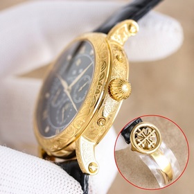 Patek Philippe впечатляет своим появлением. Диаметр циферблата 42