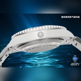 Новейшая версия 2025 года, Rolex 126600 Sea-Dweller Single Red Li