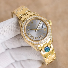Rolex - 34 мм серия PEARLMASTER ①： Женская модель Pearlmaster из