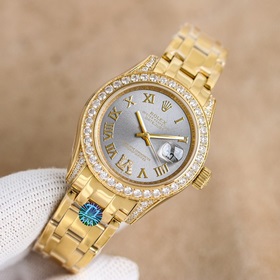 Rolex - 34 мм серия PEARLMASTER ①： Женская модель Pearlmaster из