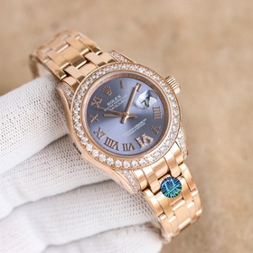 Rolex - 34 мм серия PEARLMASTER ①： Женская модель Pearlmaster из