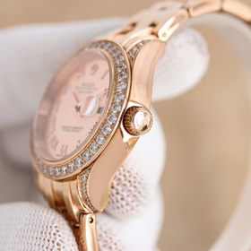 Rolex - 34 мм серия PEARLMASTER ①： Женская модель Pearlmaster из