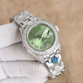 Rolex - 34 мм серия PEARLMASTER ①： Женская модель Pearlmaster из