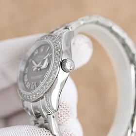 Rolex - 34 мм серия PEARLMASTER ①： Женская модель Pearlmaster из