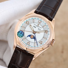«V8 обновленная версия» Часы с лунным календарем Vacheron Constan
